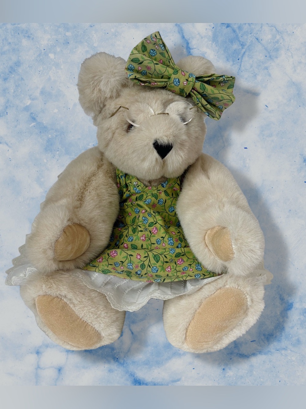 The Vermont teddy bear company grandma vintage teddy bear